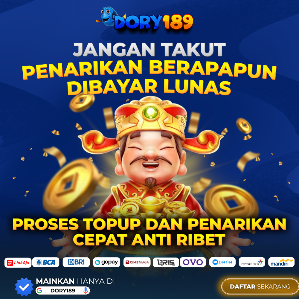 Dory189: Platform Permainan Putaran Online dengan Winrate 98% & Bonus Terbesar